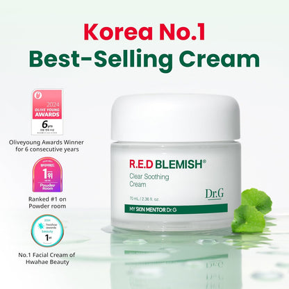[Doctor.G] Red Blemish Clear Soothing Cream 70ml (2023)