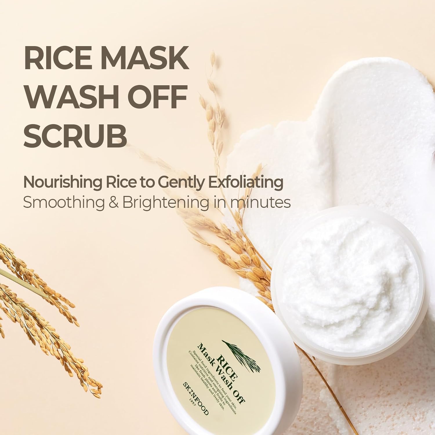 [Skinfood] Rice Mask Wash Off 120g