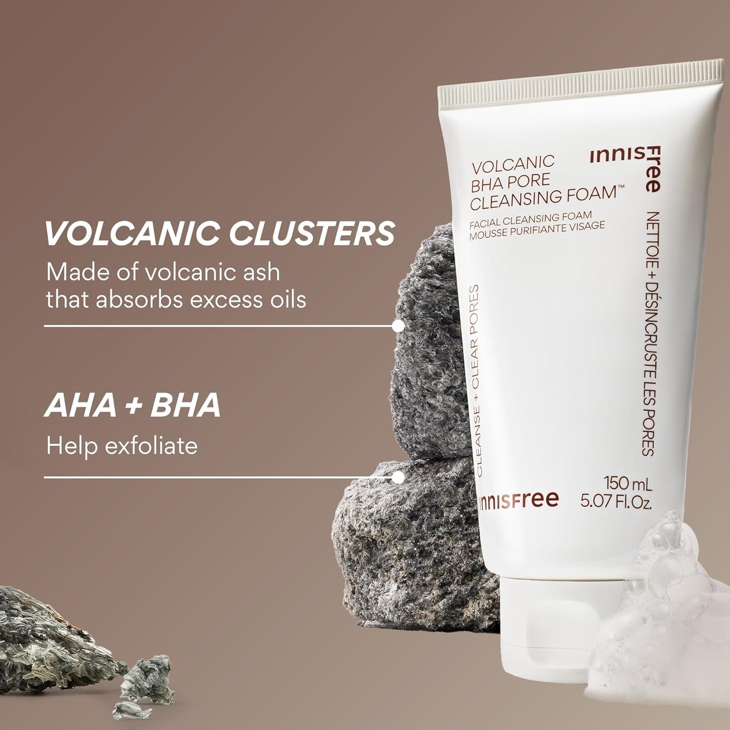 [Innisfree] Volcanic BHA Pore Cleansing Foam 150ml