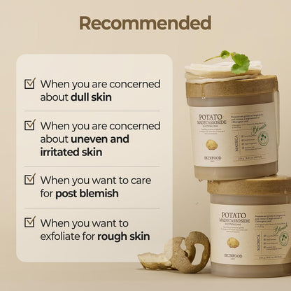 [Skinfood] Potato Madecassoside Soothing Toner Pad (60 pads)