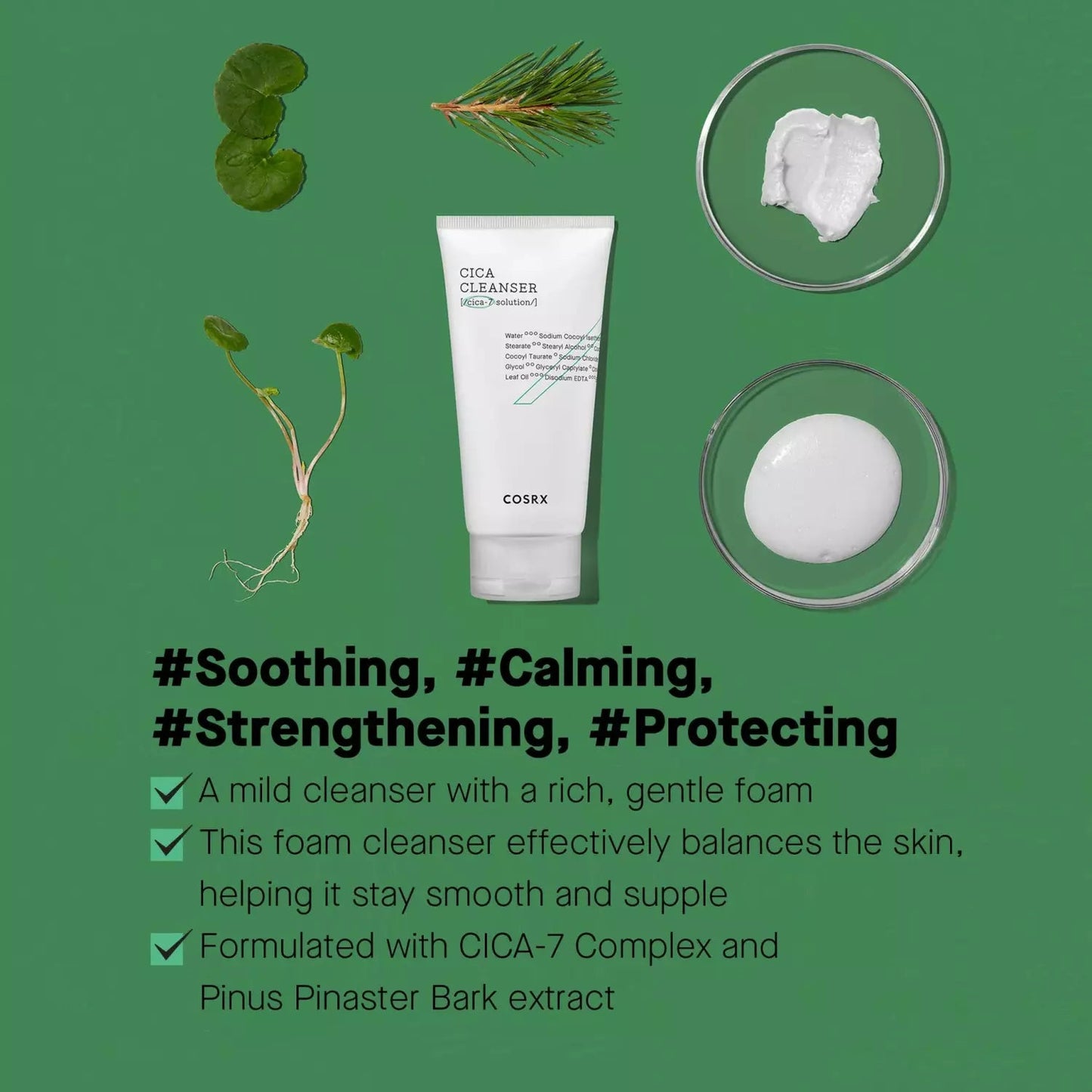 [COSRX] PURE FIT CICA CLEANSER 50ml