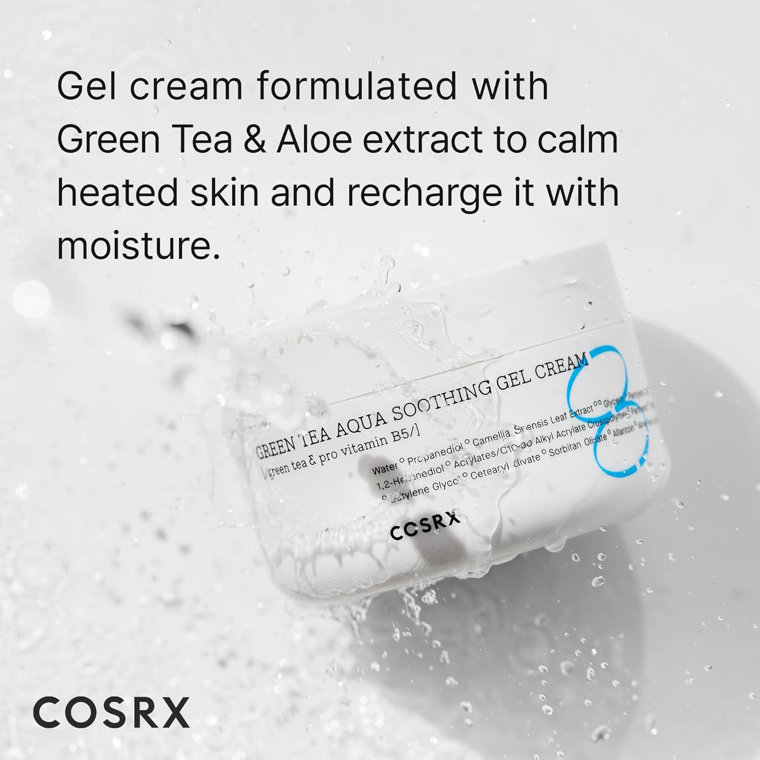 [COSRX] Hydrium Green Tea Aqua Soothing Gel Cream 50ml