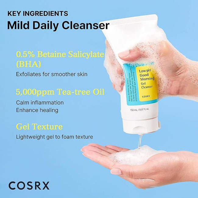 [COSRX] Low-PH Good Morning Gel Cleanser 150ml
