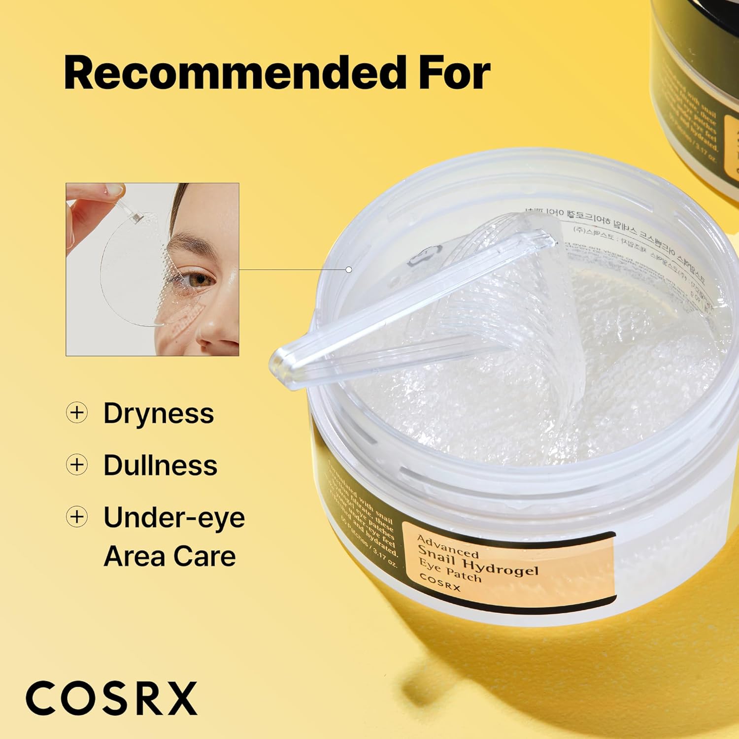 [COSRX] Advanced Snail Hydrogel Eye Patch (60 patches)