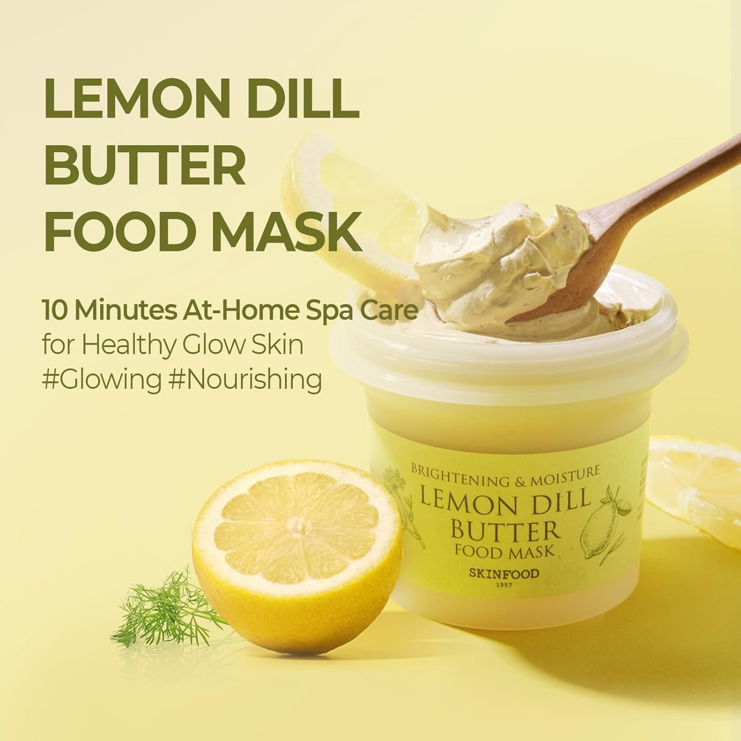 [Skinfood] Lemon Dill Butter Food Mask 120g