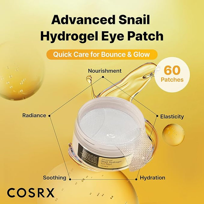 [COSRX] Advanced Snail Hydrogel Eye Patch (60 patches)