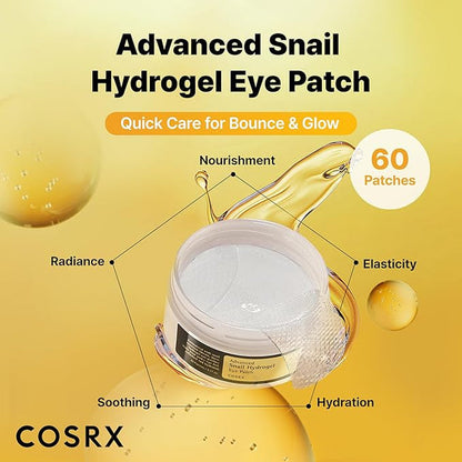 [COSRX] Advanced Snail Hydrogel Eye Patch (60 patches)