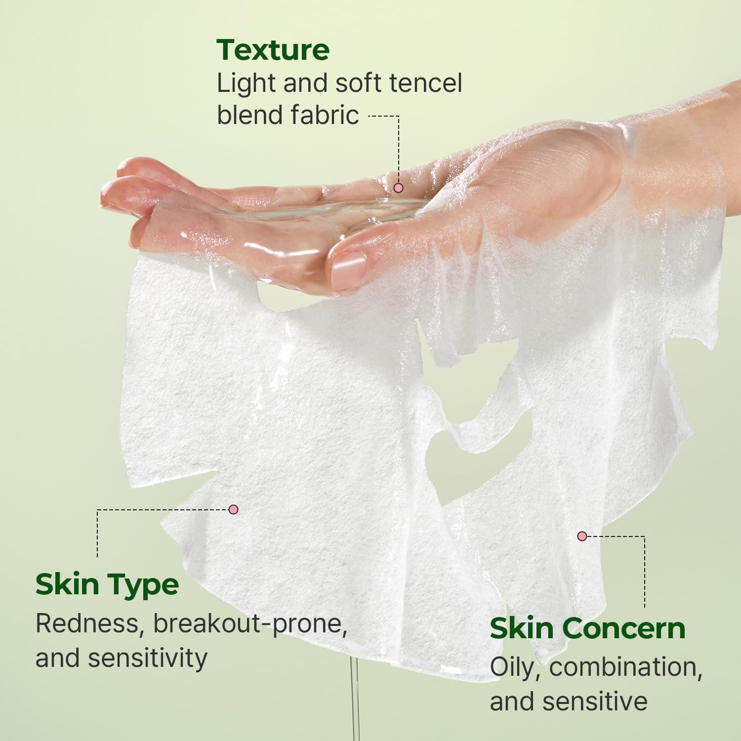 [Torriden] BALANCEFUL Cica Facial Masks (10 sheets)