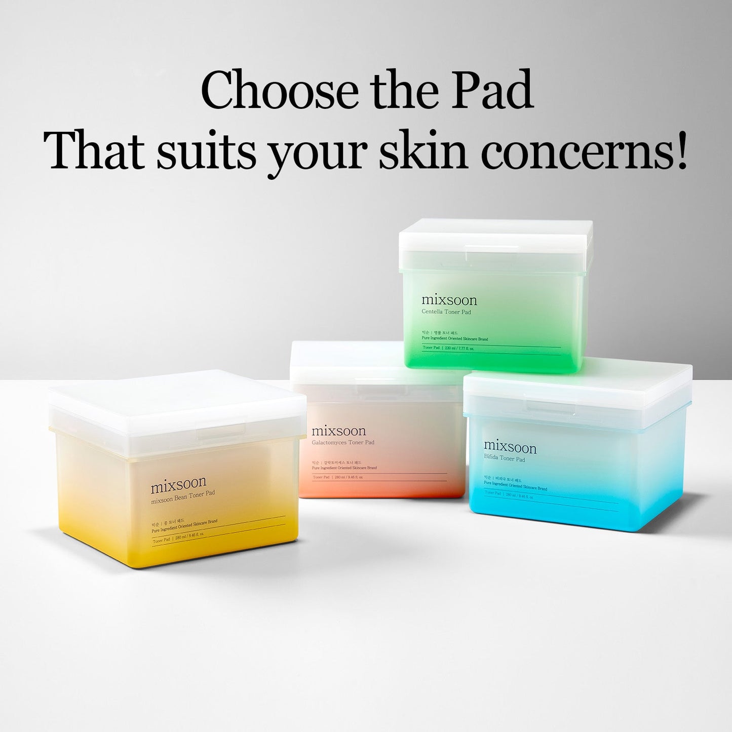 [MIXSOON] Centella Asiatica Toner Pad [120 Sheets]