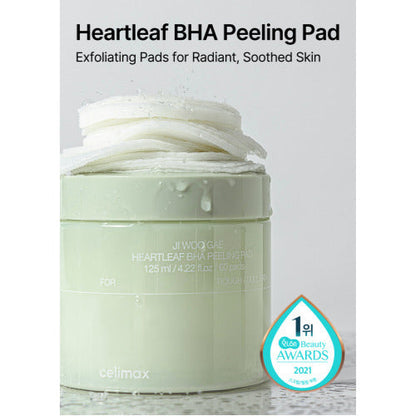 [celimax] Heartleaf BHA Peeling Pad (60 Pads)