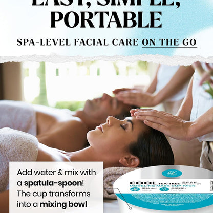 [LINDSAY] Modeling Mask Cup Pack Cool Tea-Tree 28g