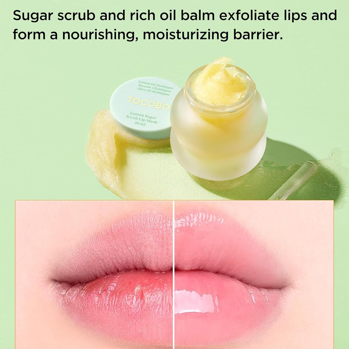 [TOCOBO] Lemon Sugar Scrub Lip Mask 20ml