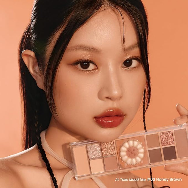 [Peripera] ALL TAKE MOOD LIKE PALETTE 03 HONEY BROWN (HONEY K-OOKIE)