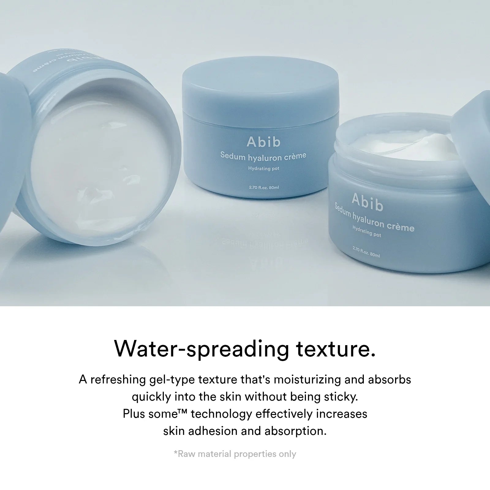[Abib] Sedum Hyaluron Crème - Hydrating Pot 80ml