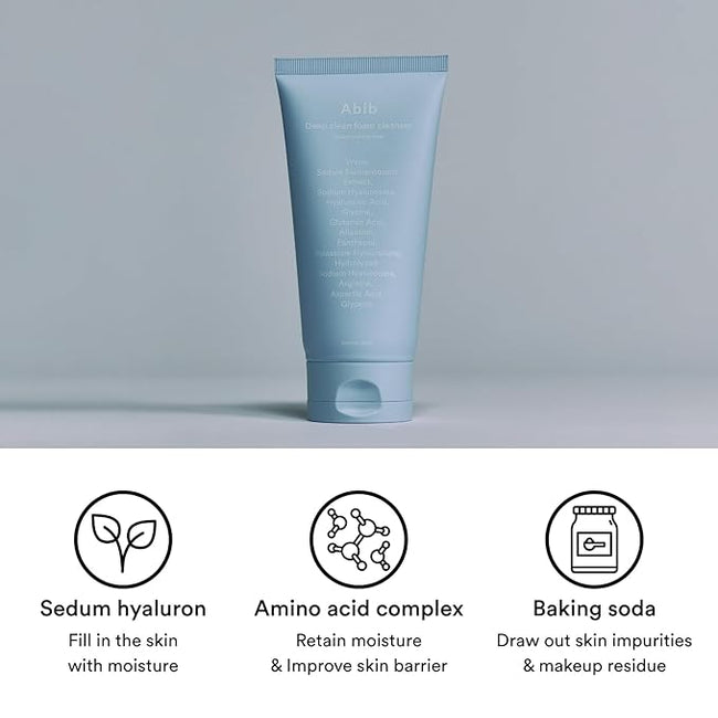 [Abib] Sedum Hyaluron Foam - Deep Clean Foam Cleanser 150ml