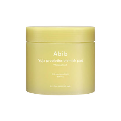 [Abib] Yuja Probiotics Blemish Pad Vitalizing Touch (60 pads)