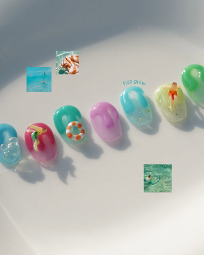 F gel Fizzglow Collection