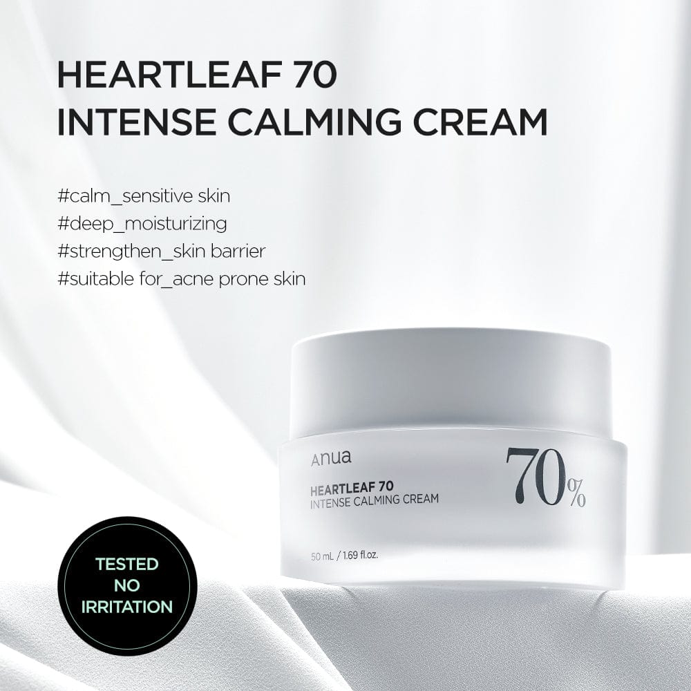 [ANUA] Heartleaf 70% Intense Calming Cream 50ml