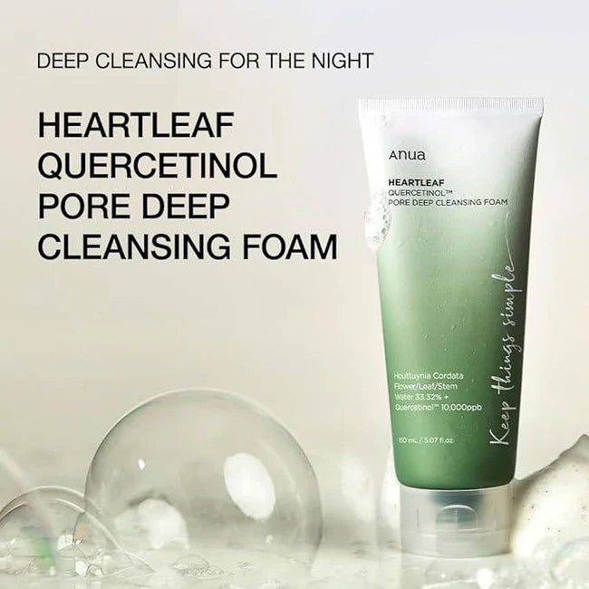 [ANUA] Heartleaf Quercetinol Pore Deep Cleansing Foam 150ml