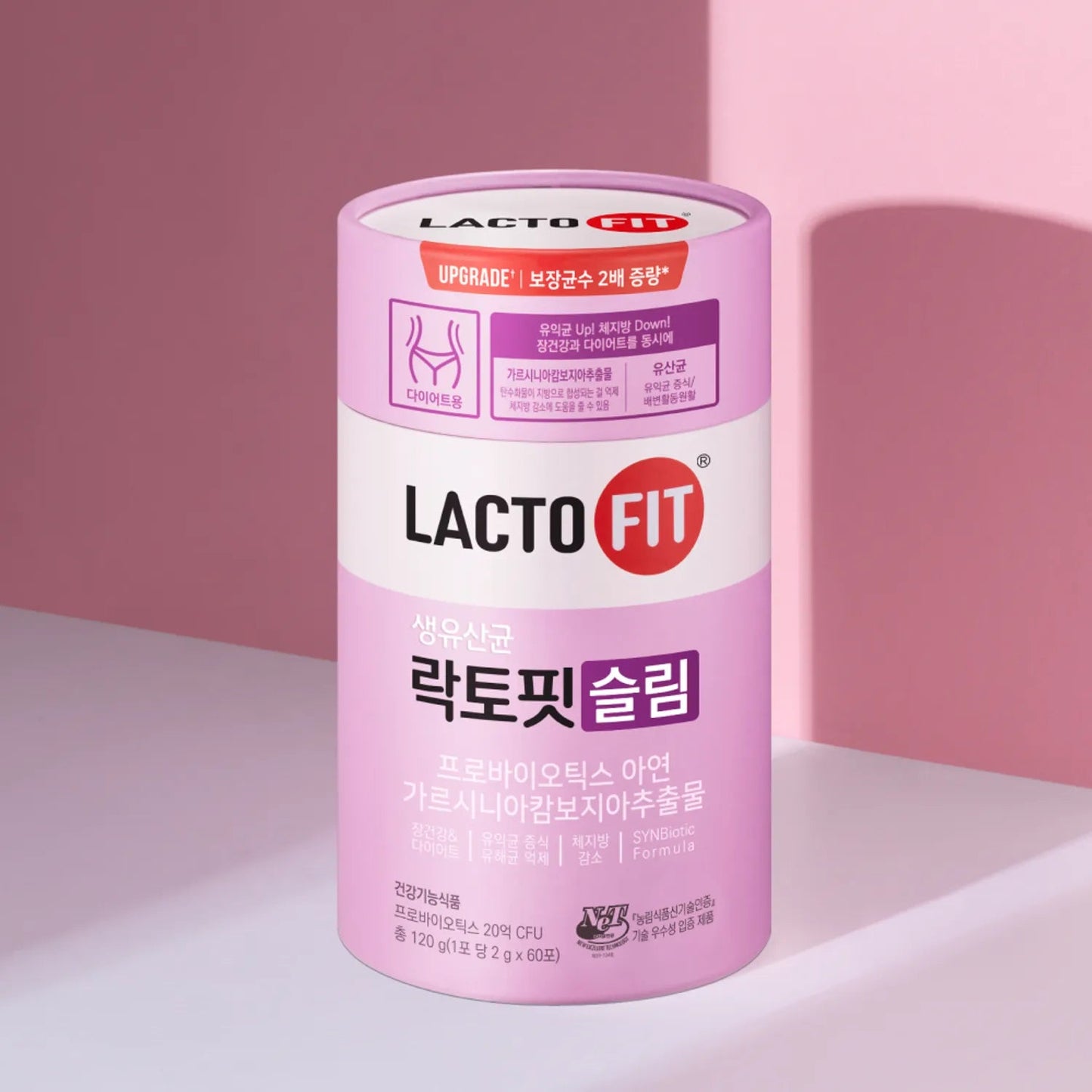 [ChongKunDang] LACTO-FIT ProBiotics Slim – 2g × 60 Sticks