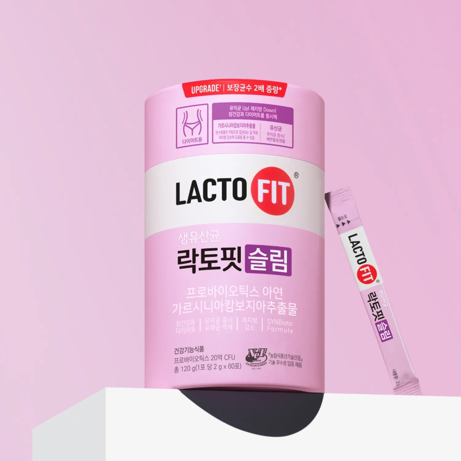 [ChongKunDang] LACTO-FIT ProBiotics Slim – 2g × 60 Sticks