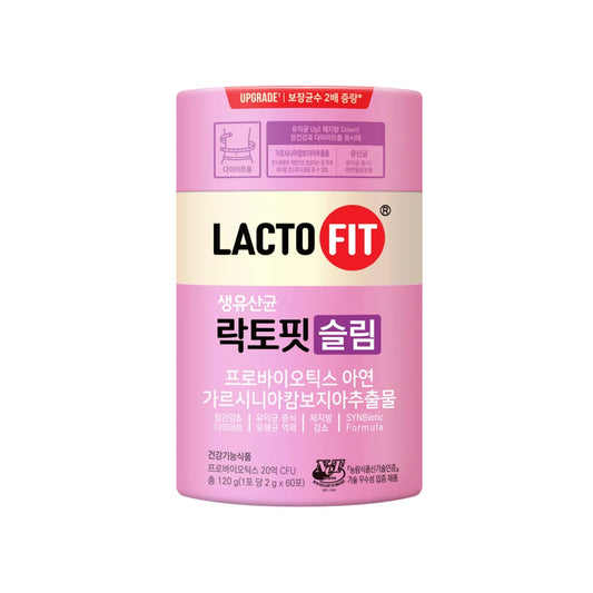 [ChongKunDang] LACTO-FIT ProBiotics Slim – 2g × 60 Sticks
