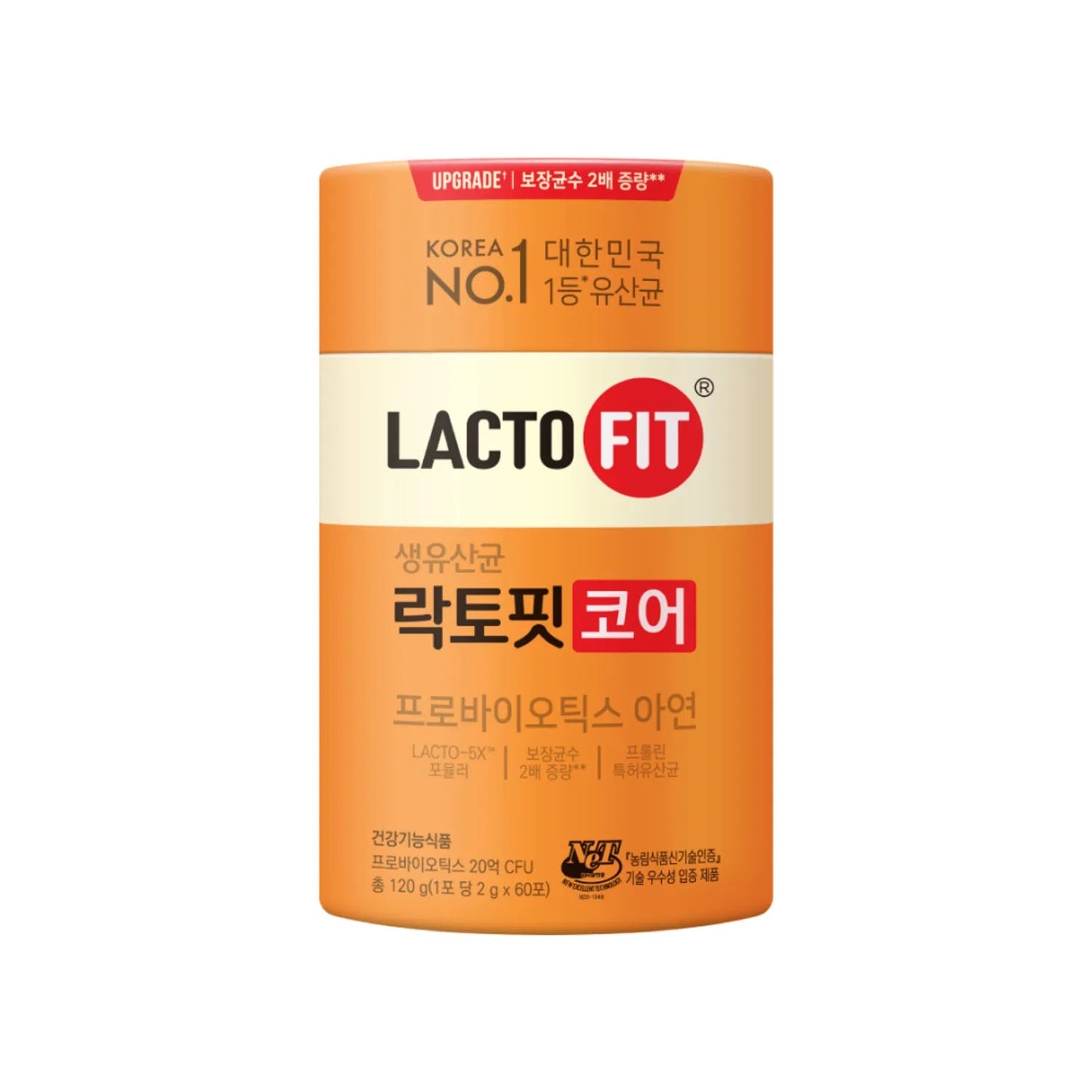 [ChongKunDang] LACTO-FIT ProBiotics Core – 2g × 60 Sticks