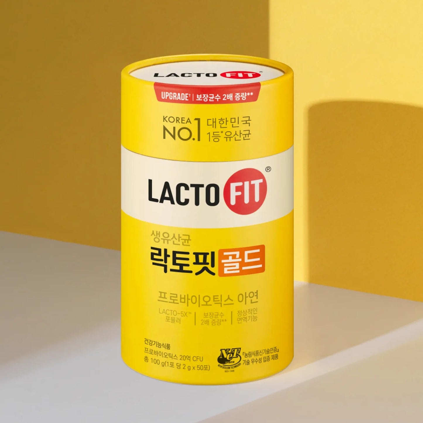 [ChongKunDang] LACTO-FIT ProBiotics Gold – 2g × 50 Sticks