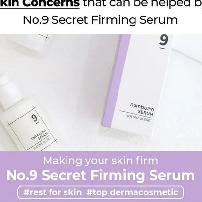 [Numbuzin] No.9 Secret Firming Serum 50ml