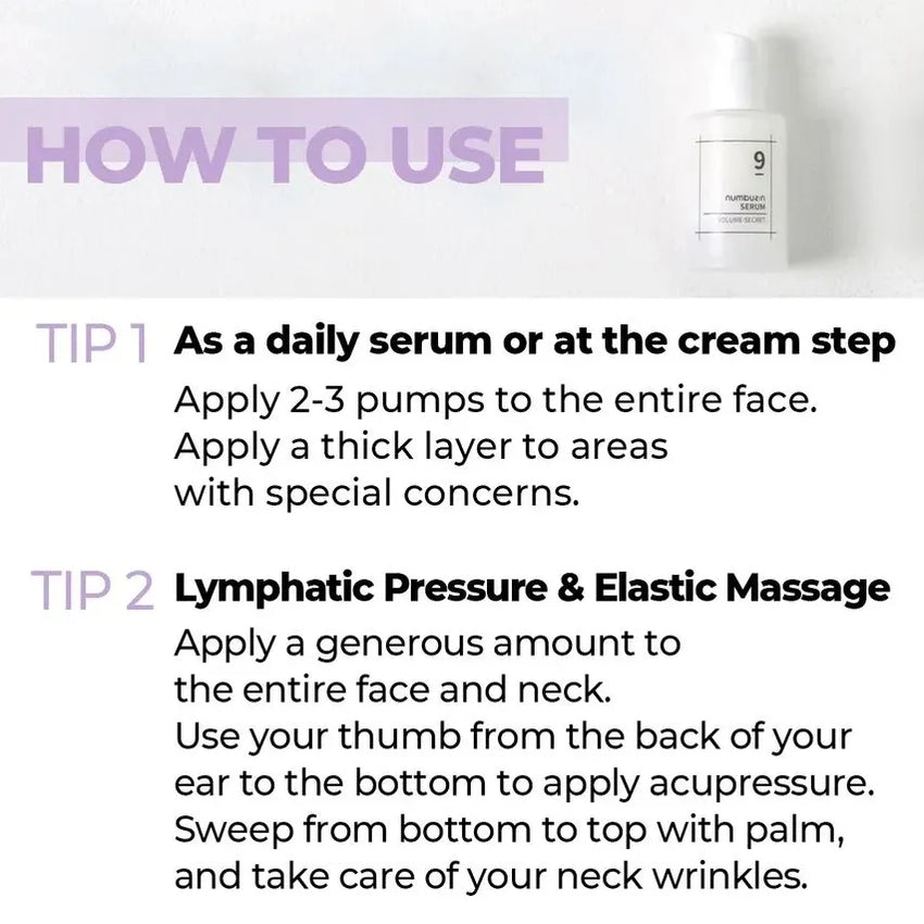 [Numbuzin] No.9 Secret Firming Serum 50ml