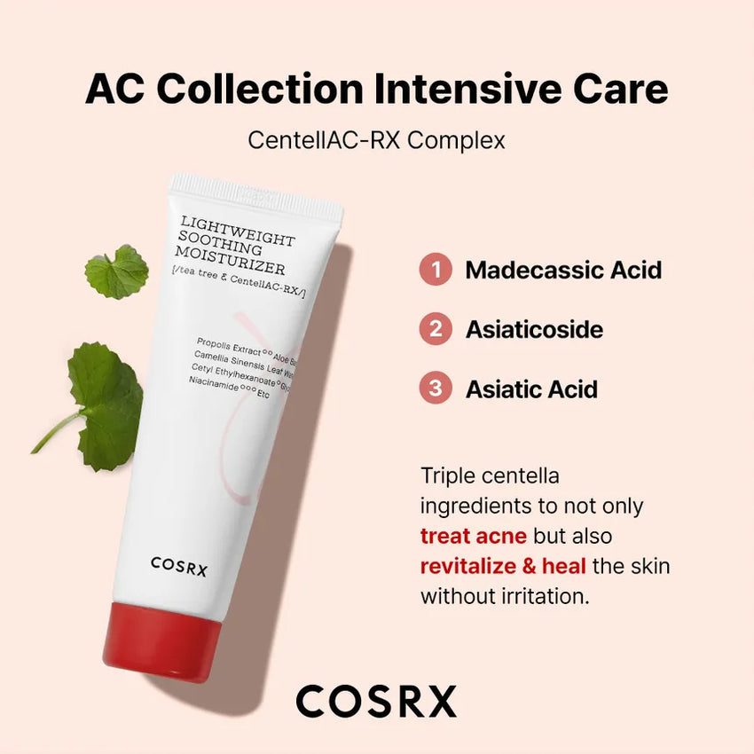 [COSRX] AC Collection Lightweight Soothing Moisturizer 80ml