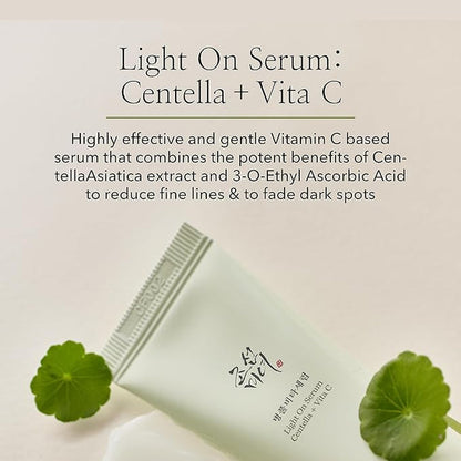 [Beauty of Joseon] Light On Serum: Centella + Vita C 30ml