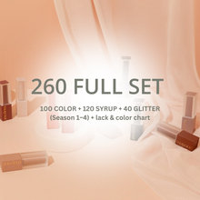 [ Pre-Order ] Mayour 260 Full Set Promotion (100 Color & 120 Syrup & 40 Glitter)