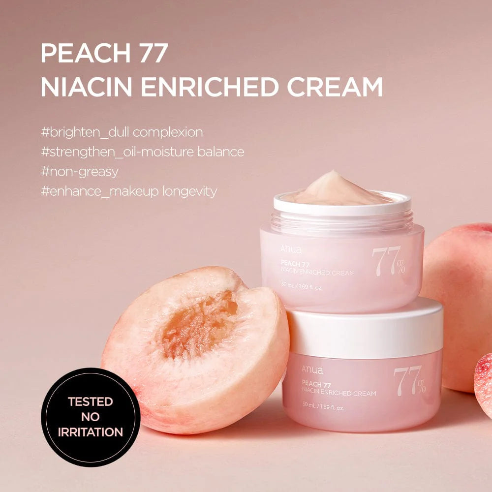 [ANUA] Peach 77% Niacin Enriched Cream 50ml