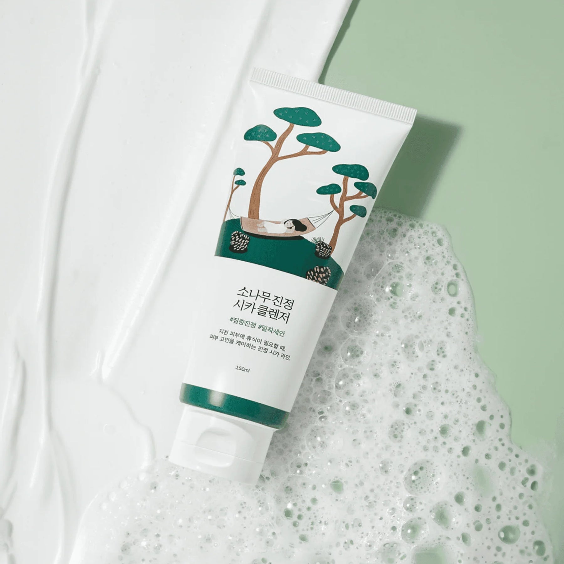 [Round Lab] Pine Calming Cica Cleanser 150ml