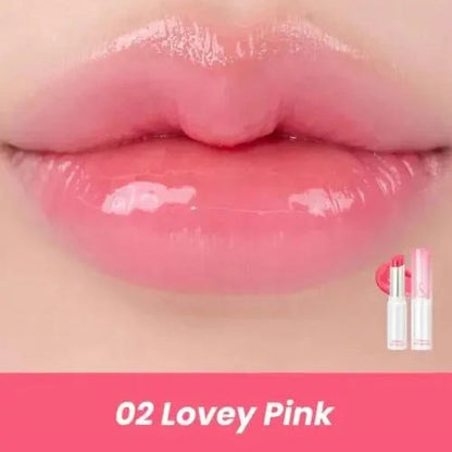 [rom&nd] GLASTING MELTING BALM 02.LOVEY PINK