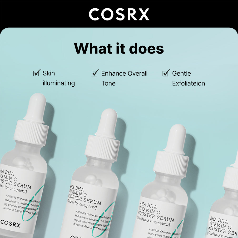 [COSRX] Refresh AHA BHA Vitamin C Booster Serum 30ml