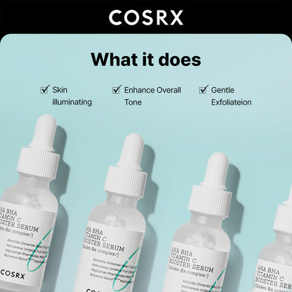 [COSRX] Refresh AHA BHA Vitamin C Booster Serum 30ml