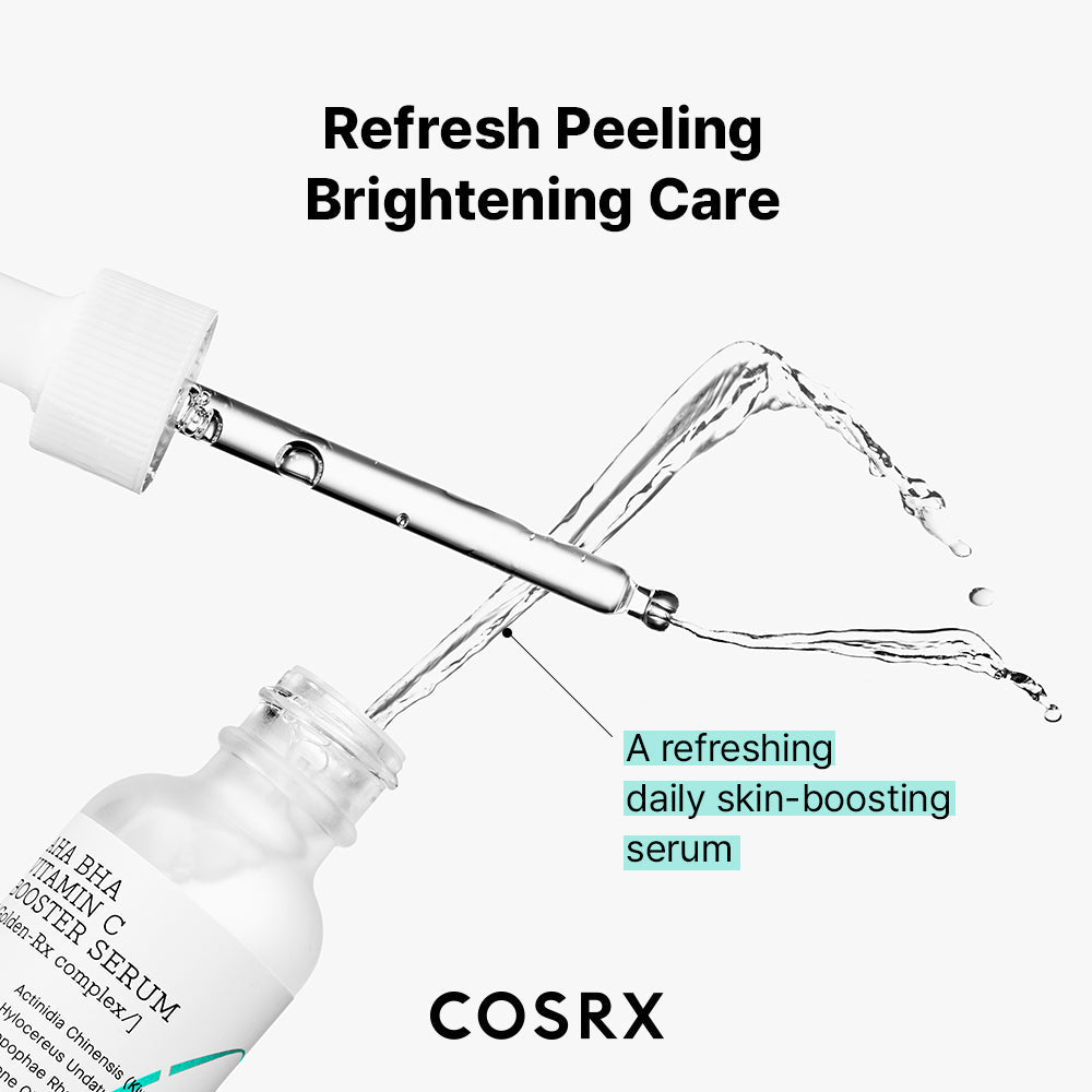 [COSRX] Refresh AHA BHA Vitamin C Booster Serum 30ml