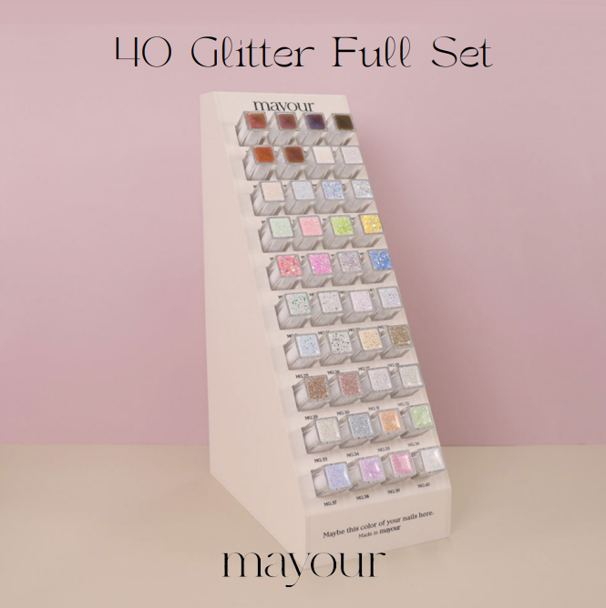 [ Pre-Order ] Mayour 40 Glitter Full Set