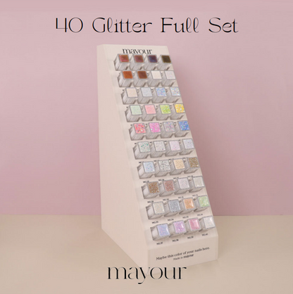 [ Pre-Order ] Mayour 40 Glitter Full Set