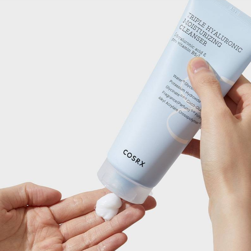 [COSRX] Hydrium Triple Hyaluronic Moisture Cleanser 150ml
