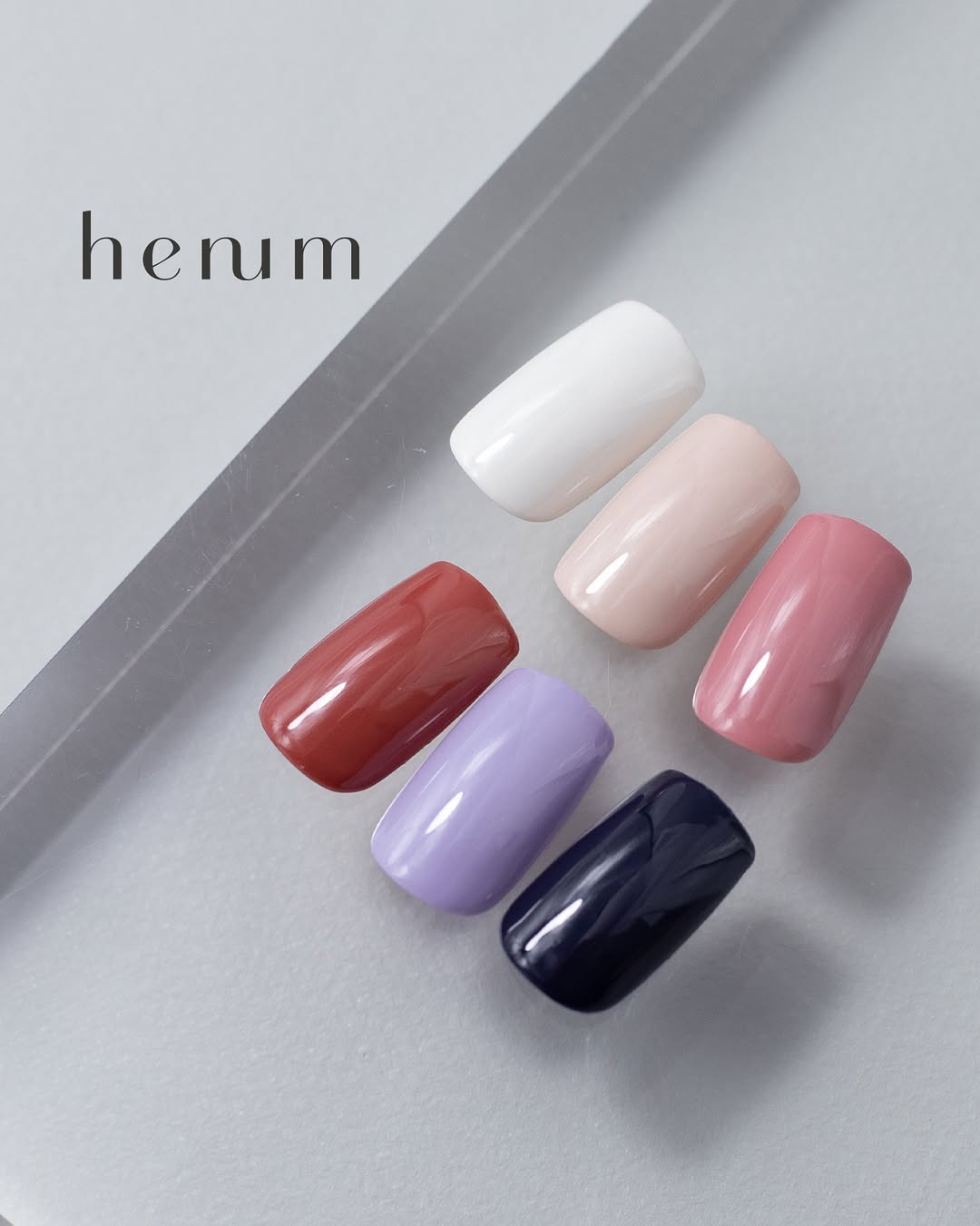 Henum Potted Gel Dusty Series #2 - 6 Color