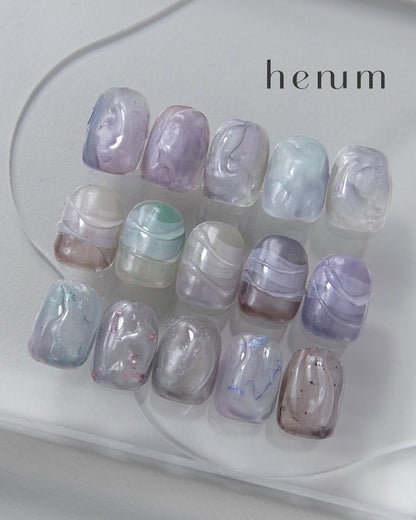 Henum Potted Gel Fruity series #2- 6 Color