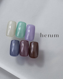 Henum Potted Gel Fruity series #2- 6 Color