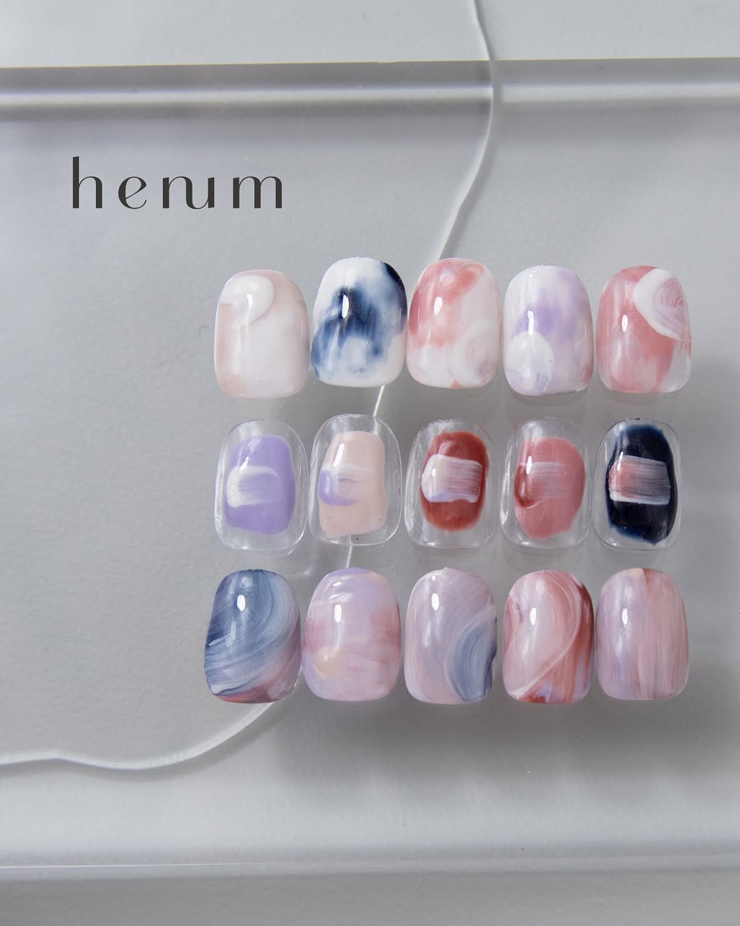 Henum Potted Gel Dusty Series #2 - 6 Color