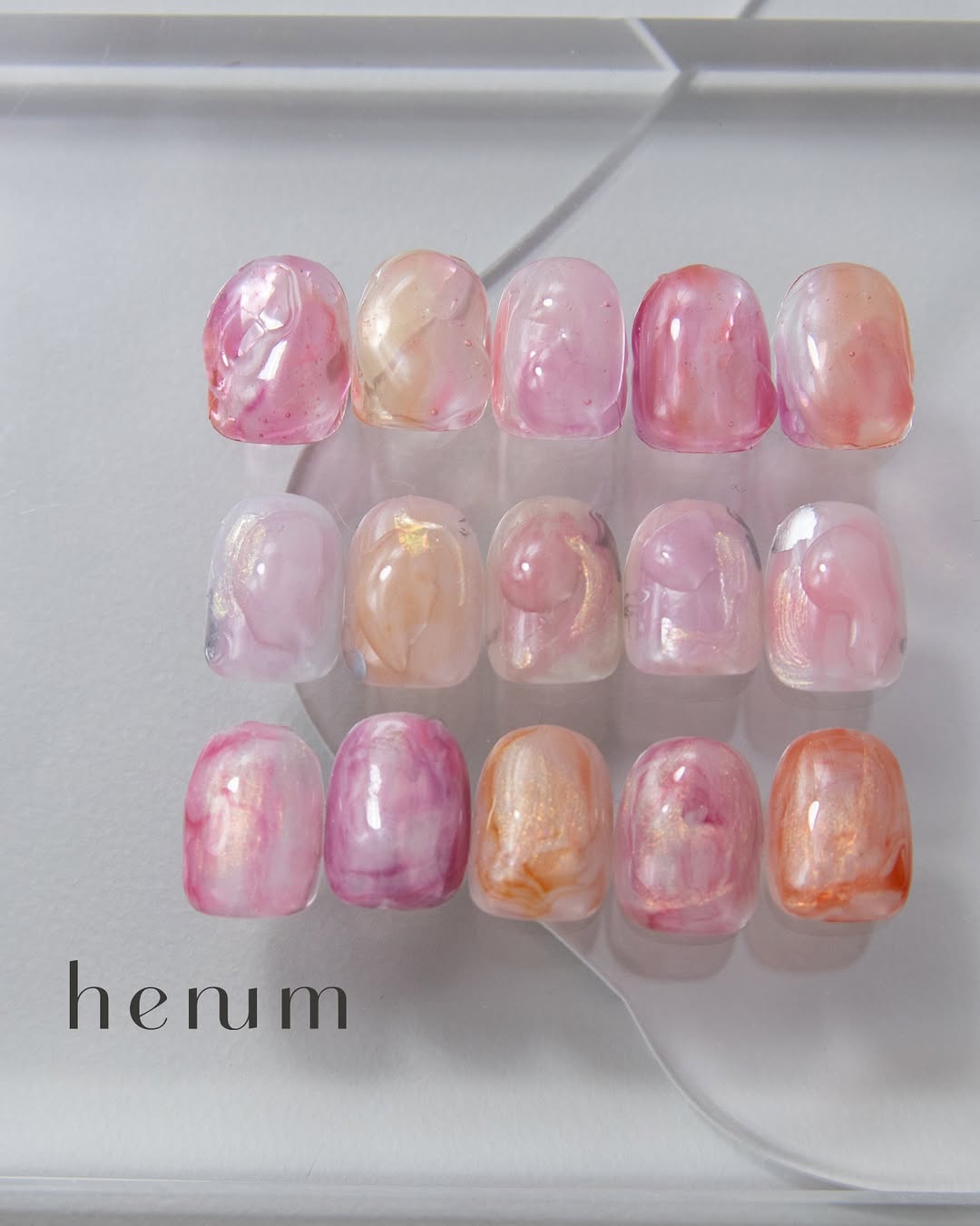 Henum Potted Gel Fruity series #1 - 6 Color