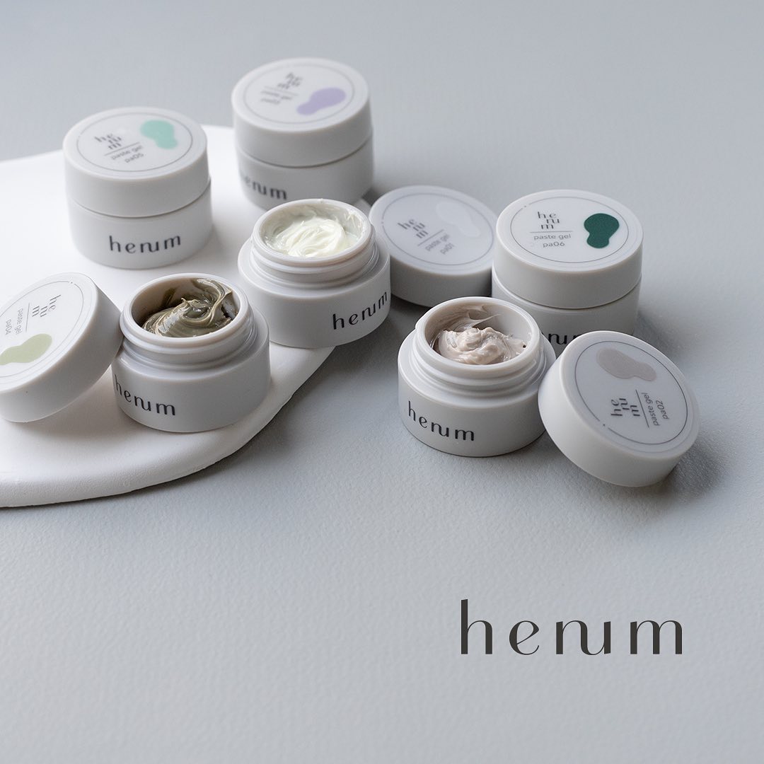 Henum Paste Gel Collection #1 - 6 Color Set