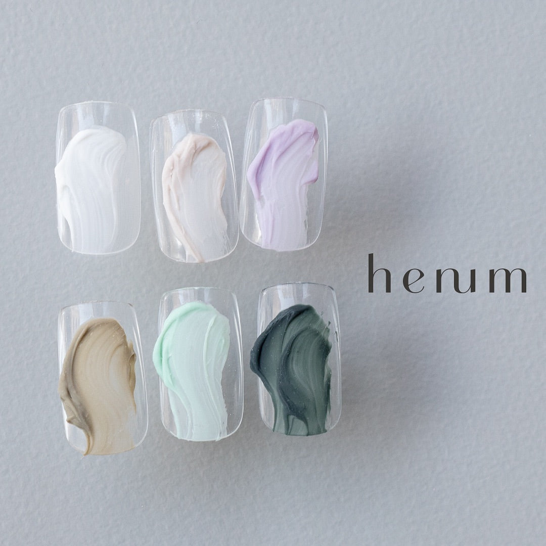 Henum Paste Gel Collection #1 - 6 Color Set