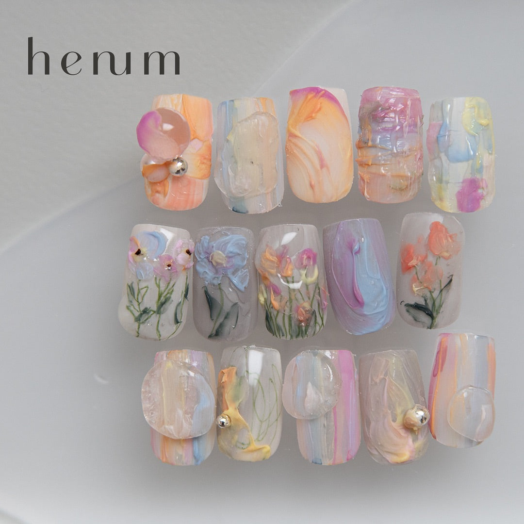 Henum Paste Gel Collection #2 - 6 Color Set